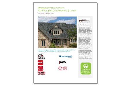 ARMA EDP Asphalt Shingles